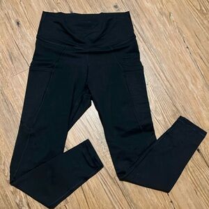 FLEO - Reverie 25" High Rise Leggings - Heather Black; Medium